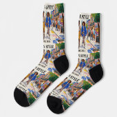 BRIGHTSOCKS 67 SOCKEN (Linkes Detail)