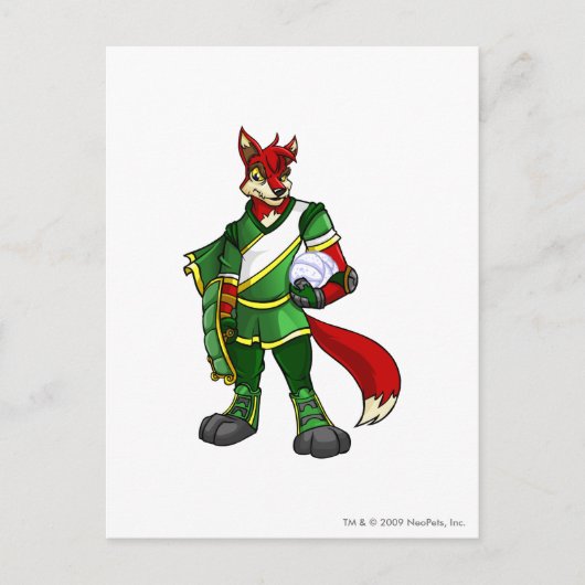 Brightvale Team Captain 2 Postkarte (Vorderseite)