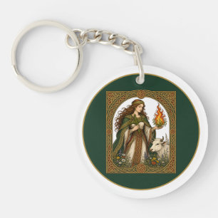 Brigid der Flamme Schlüsselanhänger