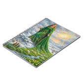 Brigid’s Mantle (Bringing the Spring) Notizblock (Linke Seite)