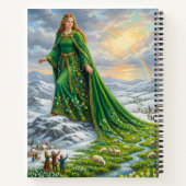 Brigid’s Mantle (Bringing the Spring) Notizblock (Rückseite)