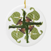 Brigids Querverzierung Keramikornament (Hinten)