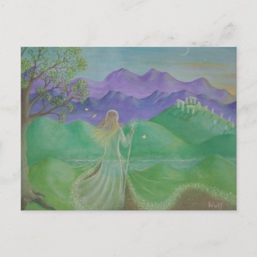 Brigit ist Mantle Postkarte (Vorderseite)