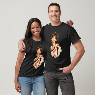Brigitte Bardot inspirierter vintage französischer T-Shirt