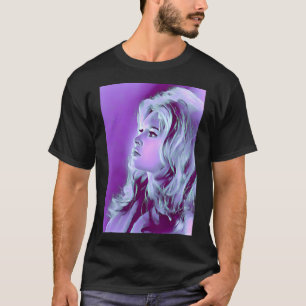 Brigitte-Bardot-Kunstporträt T-Shirt