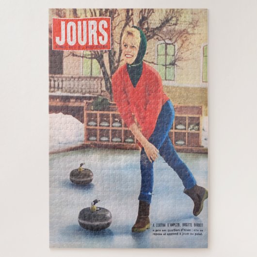 Brigitte Bardot Puzzle (Vertikal)