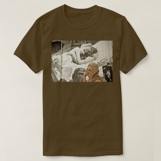 Brigitte Bardot Schauspielerin 5 T-Shirt (Design vorne)