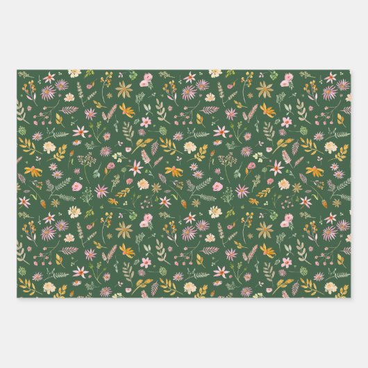 Brigitte's Garden Geschenkpapier Set (Vorderseite 3)