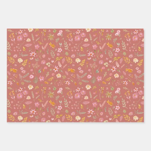 Brigitte's Garden Geschenkpapier Set (Vorderseite 2)