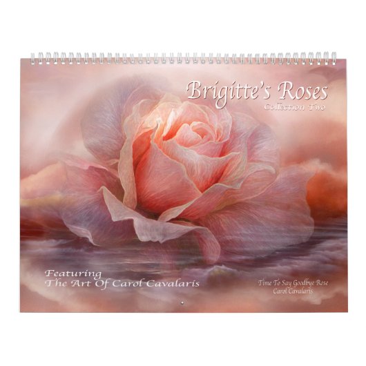 Brigittes Kunst-Kalender 2016 Rosen-2 Kalender (Titelbild)