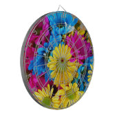 Brihell Colored Daisies Dartscheibe (Vorderseite Links)