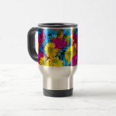Brihell Colored Daisies Reisebecher (Vorderseite Links)