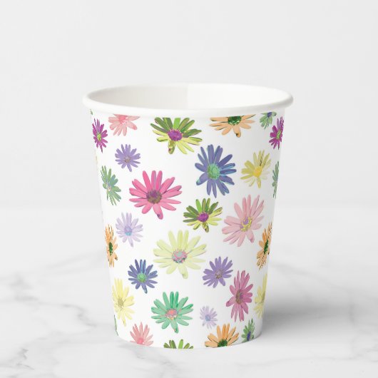 Brihell Colored Daisy Pappbecher (Links)