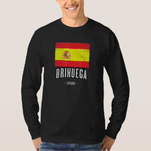 Brihuega Spain Es Flag Stadt Bandera Ropa T-Shirt