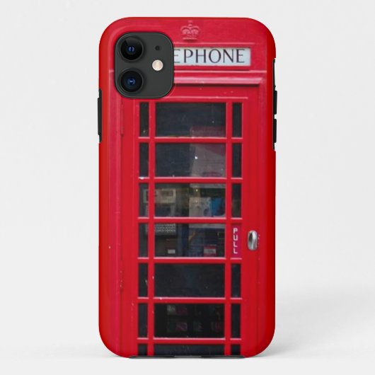 Briitish Telefonzelle für Iphone Abdeckung Case-Mate iPhone Hülle (Rückseite)