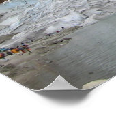 Brikdalsbreen Glacier Poster (Ecke)