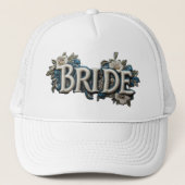 Briketts bestickte Imitate Blumenpflaster Truckerkappe (Vorderseite)