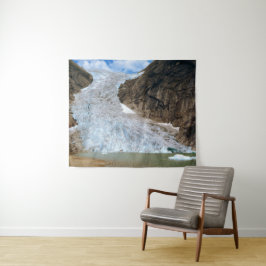 Briksdal Glacier 1984. Wandteppich