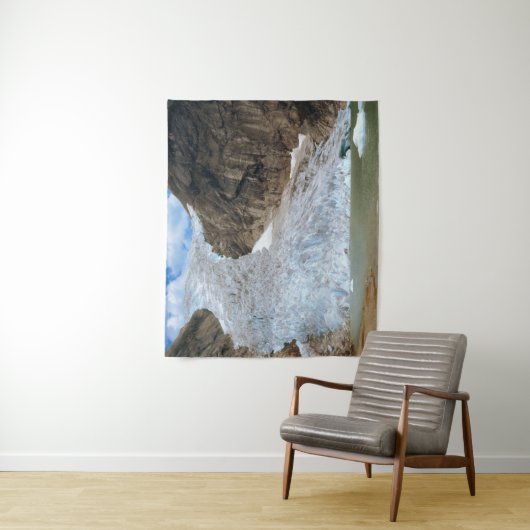 Briksdal Glacier 1984. Wandteppich (Beispiel)