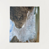 Briksdal Glacier 1984. Wandteppich (Vorderseite)