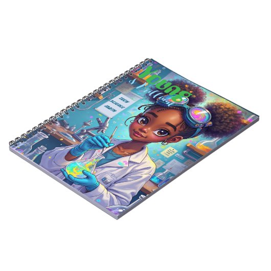 Briliant Young Scientists Notizblock (Linke Seite)