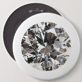 Brillant Round Diamond Button (Vorne & Hinten)