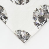 Brillant Round Diamond Fleecedecke (Ecke)