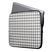 Brillant Round Diamond Laptopschutzhülle (Vorderseite Links)
