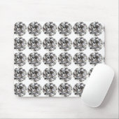 Brillant Round Diamond Mousepad (Mit Mouse)