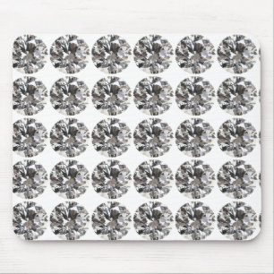 Brillant Round Diamond Mousepad