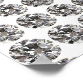 Brillant Round Diamond Poster (Ecke)