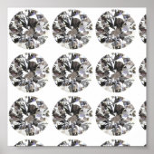 Brillant Round Diamond Poster (Vorne)