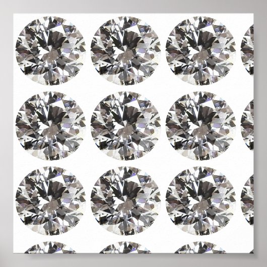 Brillant Round Diamond Poster (Vorne)