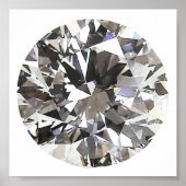 Brillant Round Diamond Poster (Vorne)