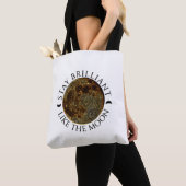 Brillant wie der Mond bleibe - Celestial White Tasche (Von Nahem)