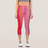 Brillante Farben 1 Capri Leggings (Vorderseite)