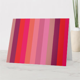 Brillante Farben 1 Dankeskarte