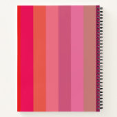 Brillante Farben 1 Notizblock (Rückseite)