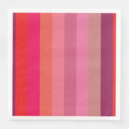 Brillante Farben 1 Serviette (Vorderseite)