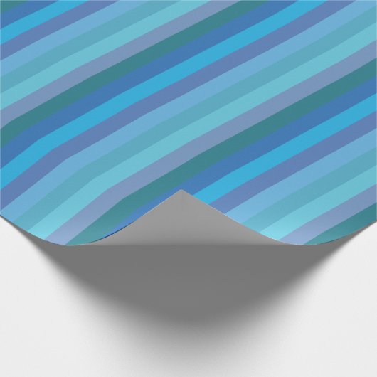 Brillante Farben 2 Geschenkpapier (Ecke)