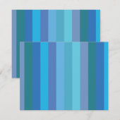 Brillante Farben 2 Mitteilungskarte (Vorne/Hinten)