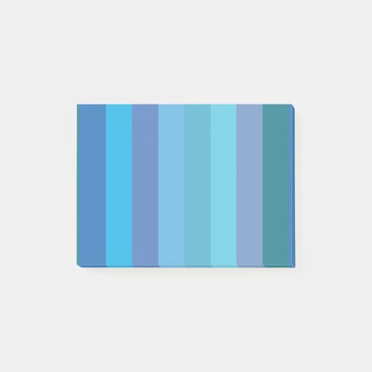 Brillante Farben 2 Post-it Klebezettel (Vorderseite)