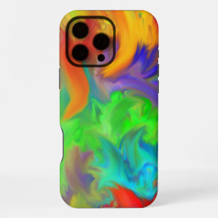 Brillante Farbwelten Abstrakt Kunst iPhone 16 Pro Max Hülle