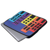 Brillante Gebäude Laptop Sleeve (Vorne Knopf)