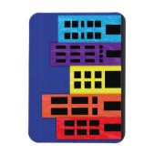 Brillante Gebäude Magnet (Vertikal)
