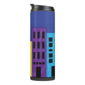 Brillante Gebäude Wärmeleiter Thermosbecher (Nach rechts gedreht)