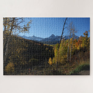 Brillante Herbstfarben San Juan Hotel Colorado Puzzle