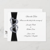 Brillante Herzen Ankündigungspostkarte (Vorne/Hinten)