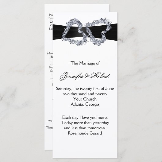 Brillante Herzen: Schwarzes Multifunktionsgerät un Programm (Vorne/Hinten)