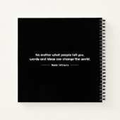 Brillante Ideen Erfinder Spiral-Notebook Notizblock (Rückseite)